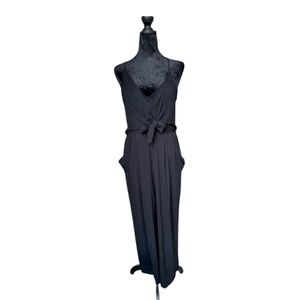 Black jumpsuit from Anthropologie. Good condition. Size medium.